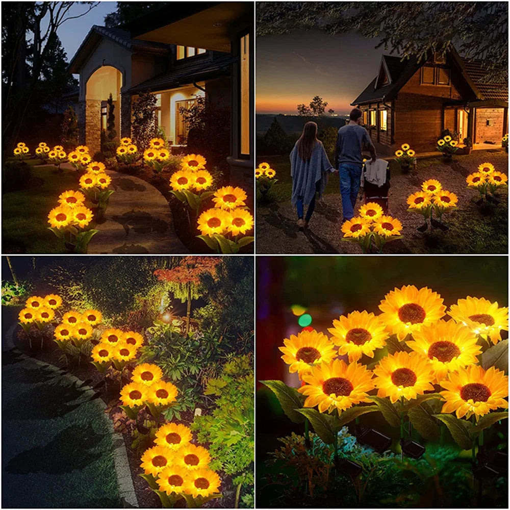 CRAFT LIGHT ™ Sunflower Lights with Solar Simulation