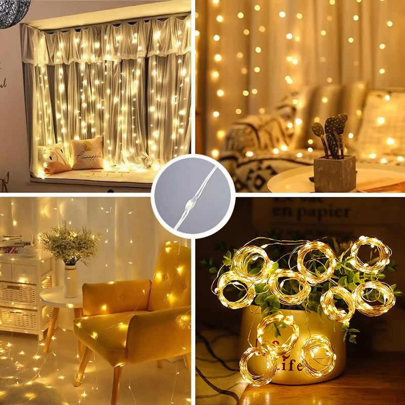 CRAFT LIGHT™ - Curtain LED String Lights for Home Decoration