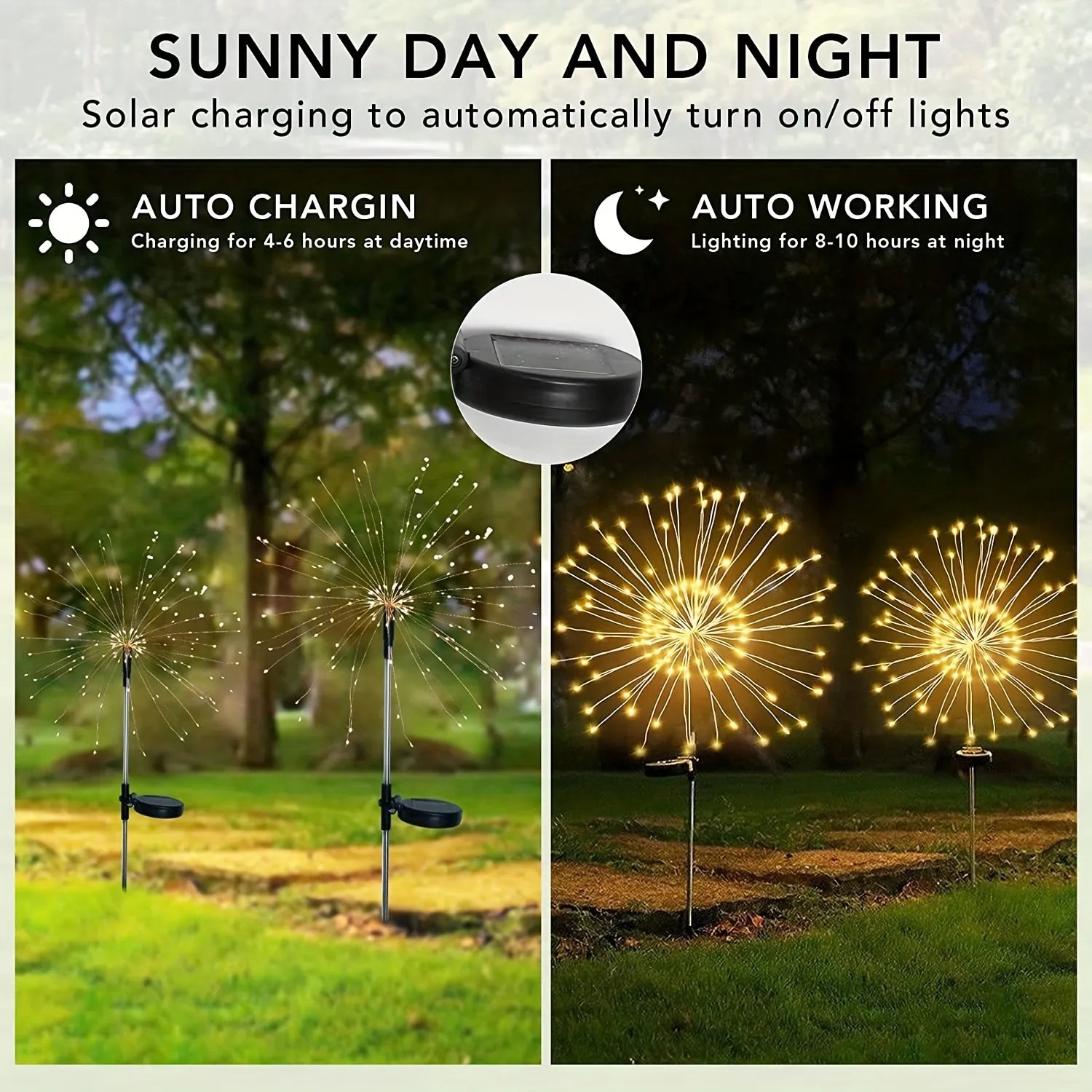 CRAFT LIGHT ™ Solar Globe Dandelion String Lights