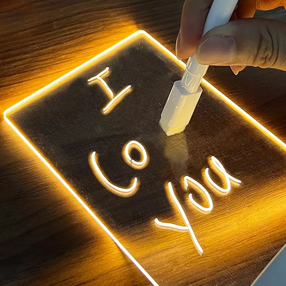 CRAFT LIGHT™ - Creative LED Message Board Night Light Gift